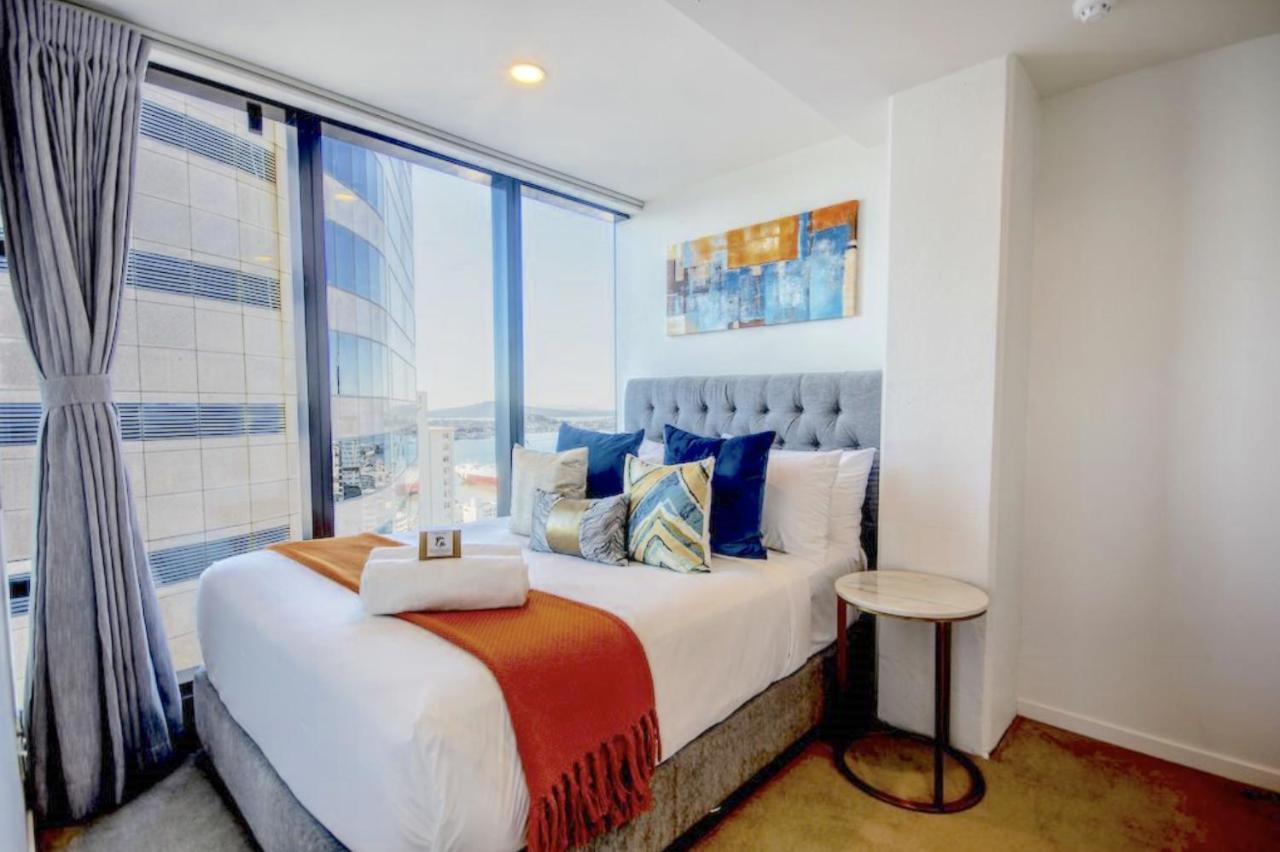 Magnificent Skytower, Sea, Habour View In Cbd Appartement Auckland Buitenkant foto