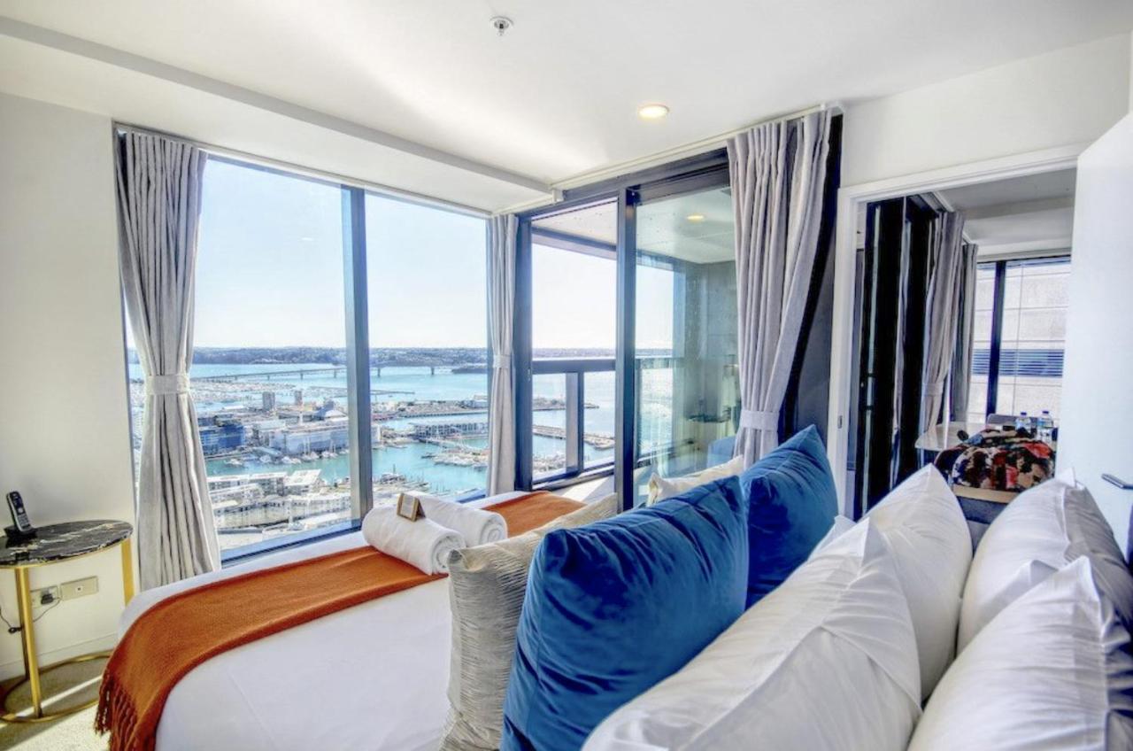 Magnificent Skytower, Sea, Habour View In Cbd Appartement Auckland Buitenkant foto